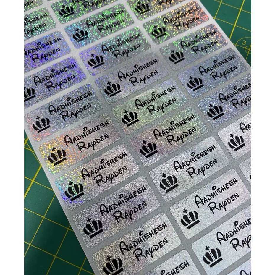 School Name Sticker Personalized Label Waterproof Plain labels/SMALL/MEDIUM/LARGE/LONG/Pencil stickers