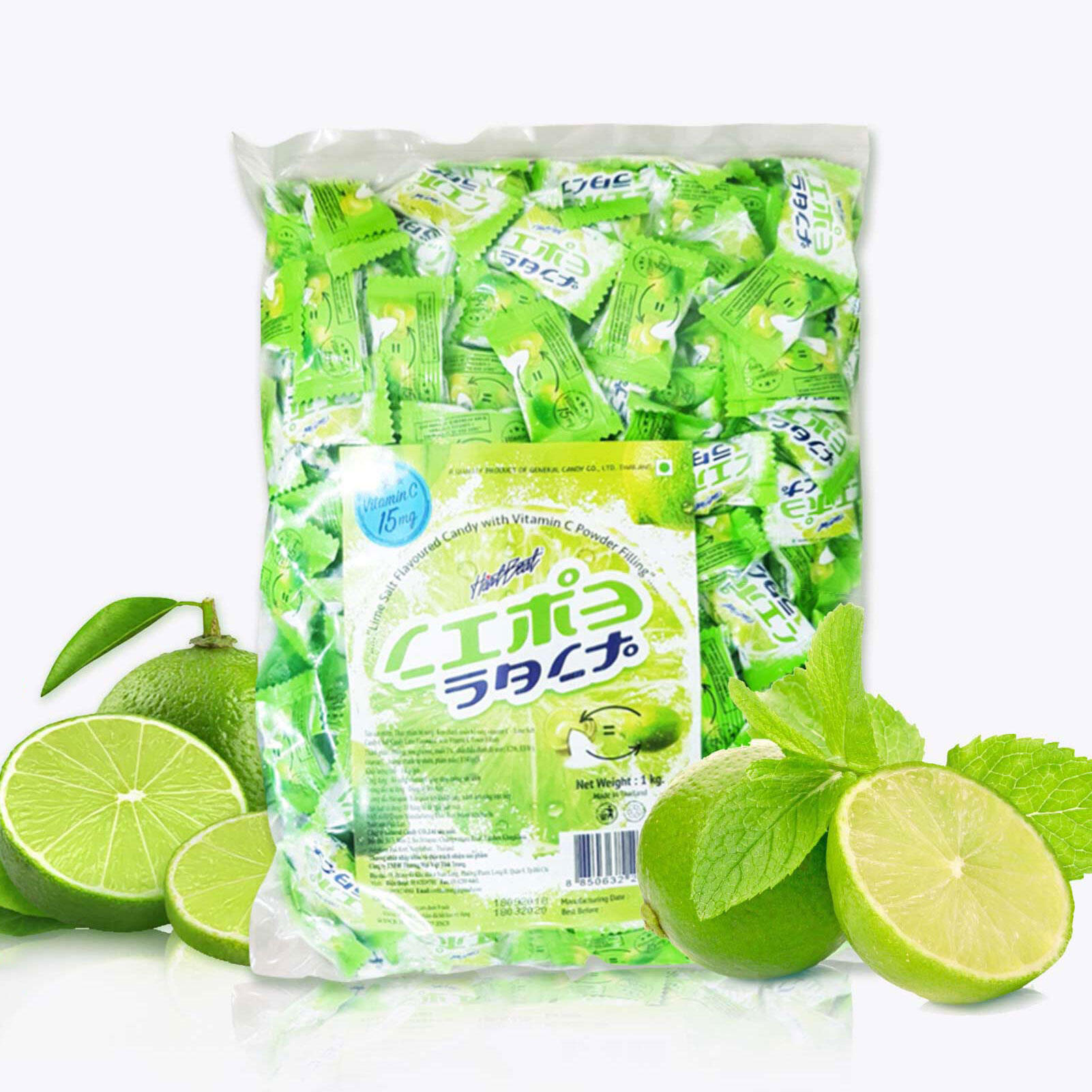 Kẹo Chanh Muối Thái Lan Hart Beat 120gram