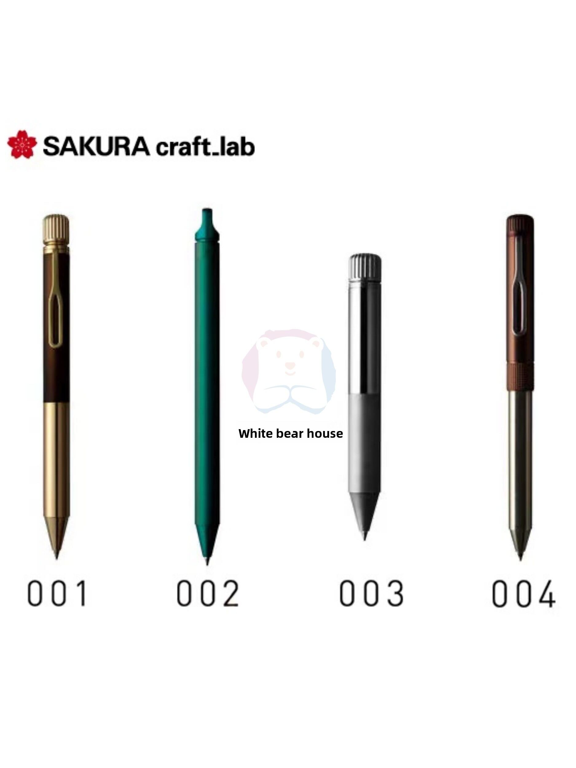 Sakura Craft Lab 004 Multifunctional Metal Pen For Students