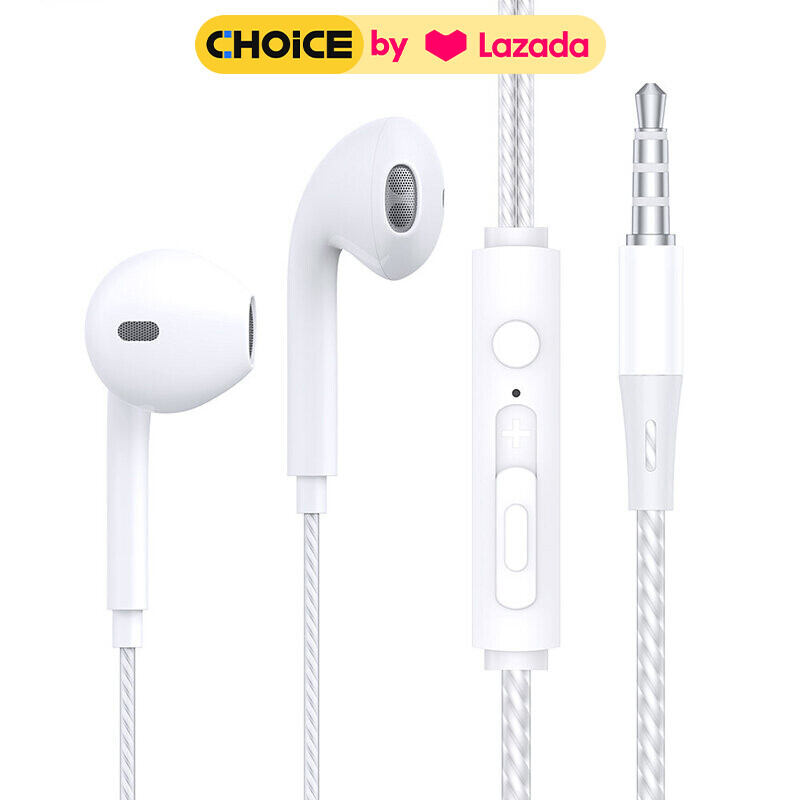 TOPK หูฟังเอชดีไมค์อเนกประสงค์ขนาด3.5มม. หูฟังแบบเสียบหูเสียง HiFi กันน้ำกันเหงื่อหูฟังเอียร์บัดไม่มีเสียงรบกวนสำหรับเล่นกีฬาชุดหูฟังคุณภาพสูง ราคา 33 บาท*ส่งฟรี