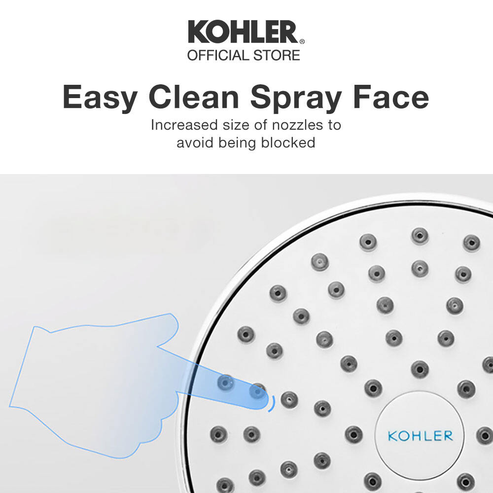 KOHLER Citrus 4-Way Handshower (Eco) K-12861T-E2-CP. 