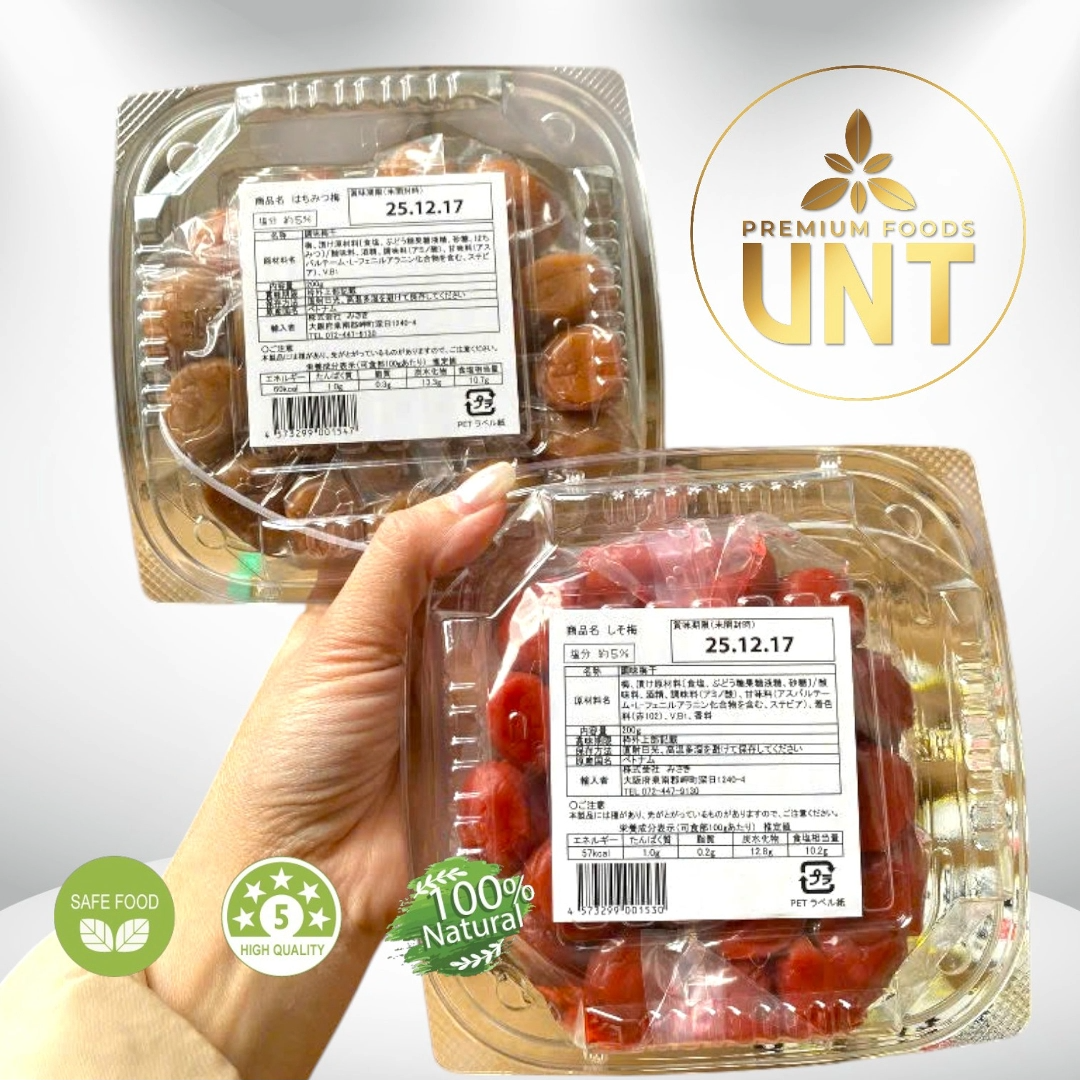 Mơ Muối Tía Tô Misaki Umeboshi (200gr) - Đặc sản Nhật Bản
