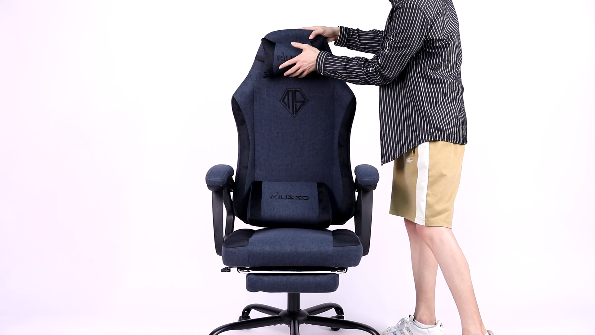 MUSSO 109B Navigator Series Model 2，Fabric Computer Chair With