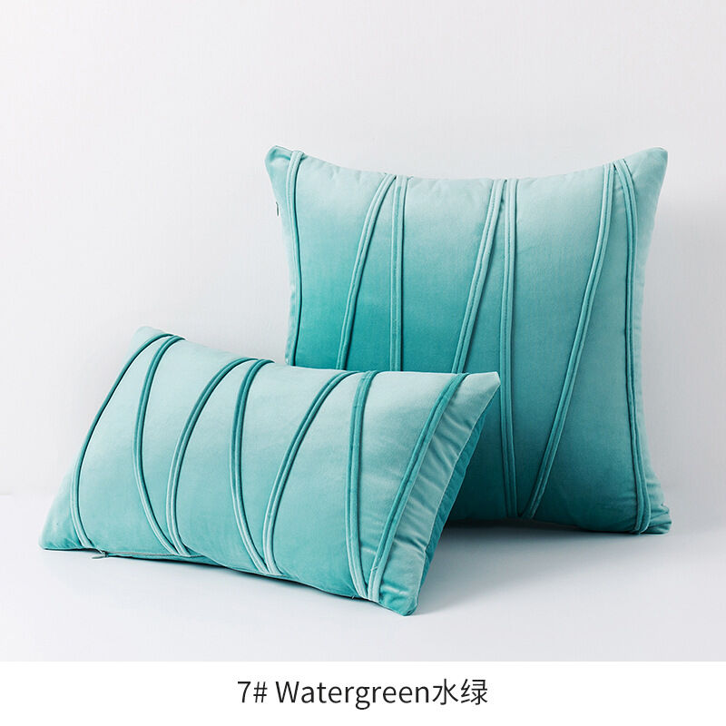 30x50cm 45x45cm 50x50cm Stripe Velvet Throw Pillow Cover Boho Farmhouse Orange Cushion Cover Modern Throw Square Cozy Pillowcase