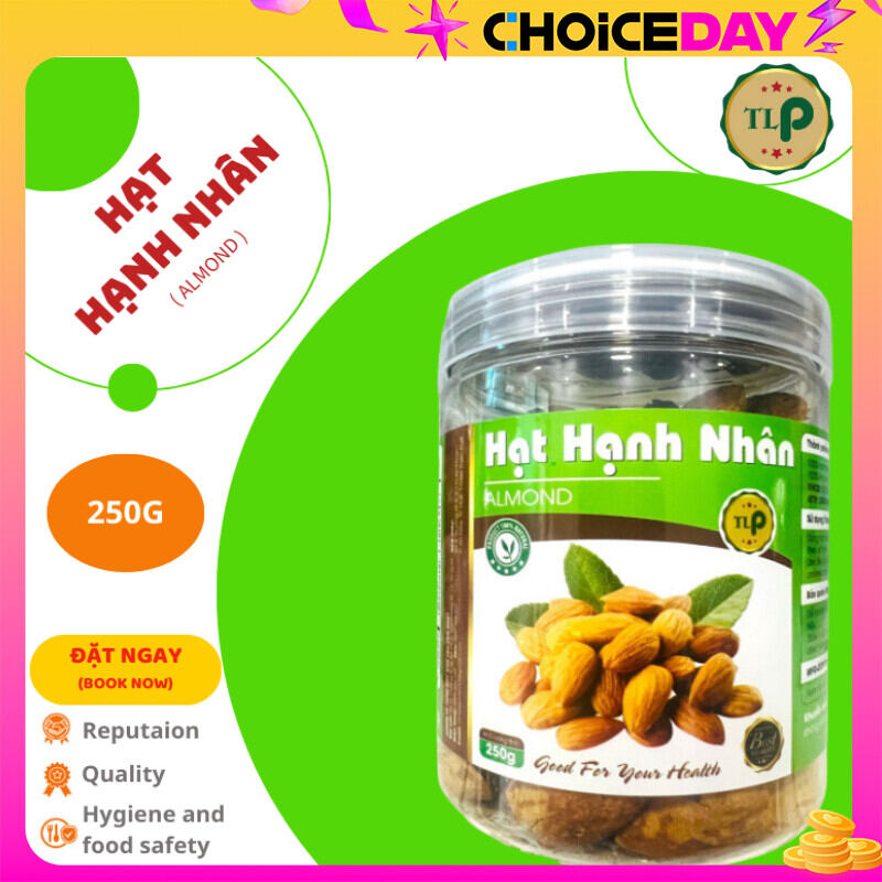 HẠT HẠNH NHÂN RANG BƠ TÂN LỘC PHÁT - HŨ 250G