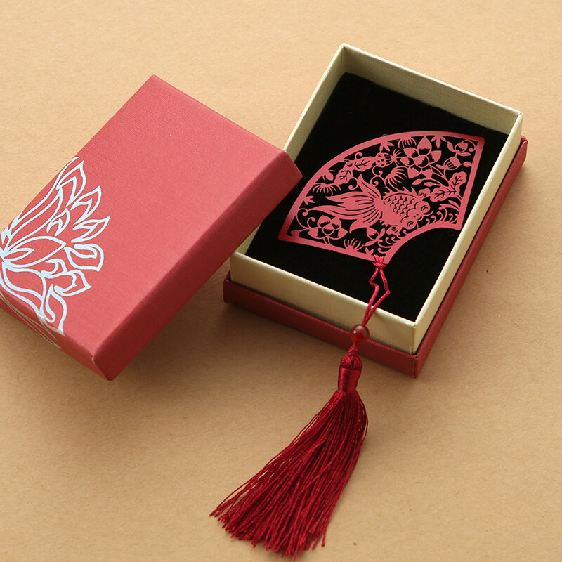 Chinese Classical Art Metal Bookmark