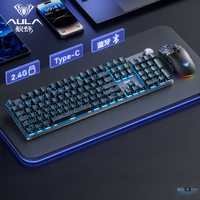 AULA | Triple Mode Mechanical Keyboard 108 Keys