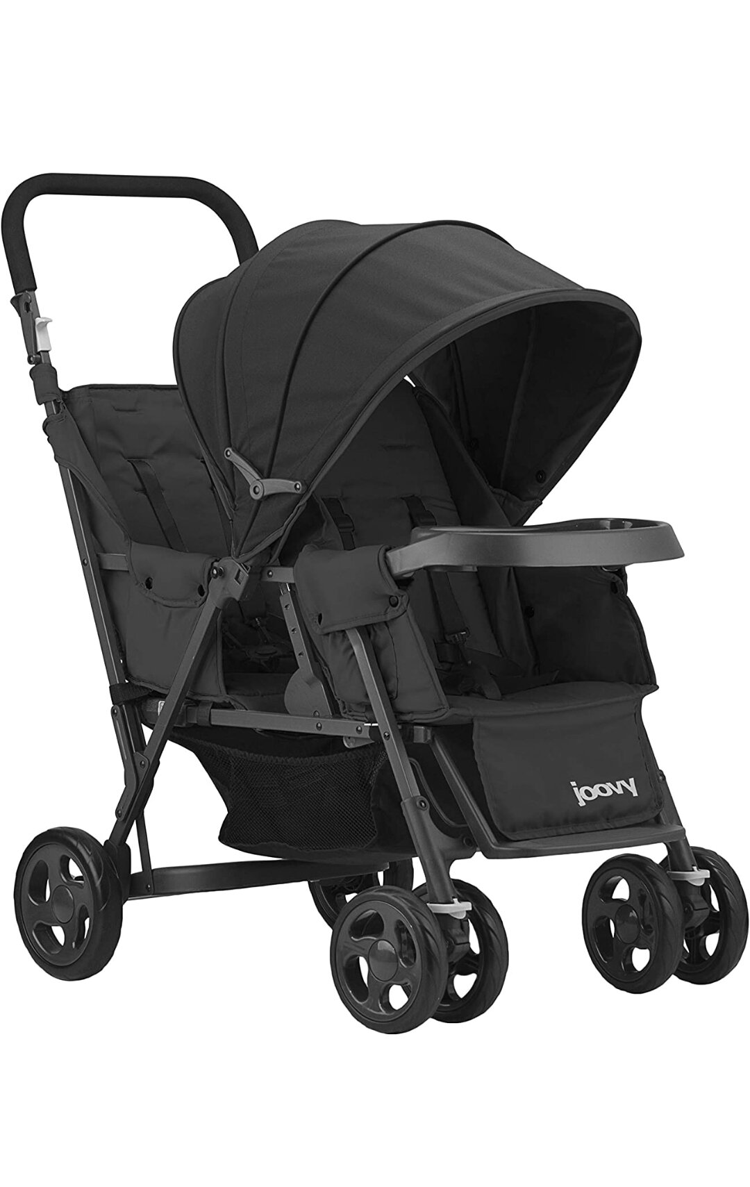 double stroller with jump seat