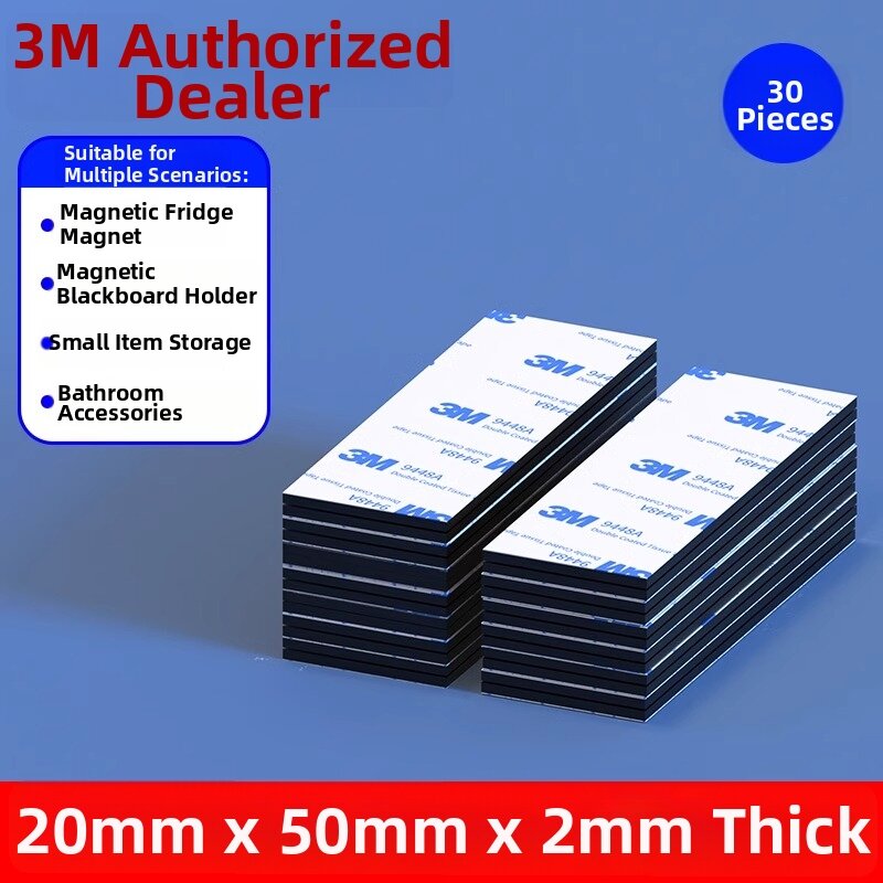 3M | Self-Adhesive Strong Magnetic Sheet for Teaching Round