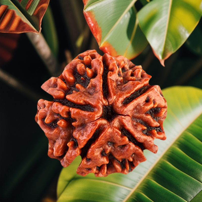 5 Mukhi Rudraksha 1pc. 