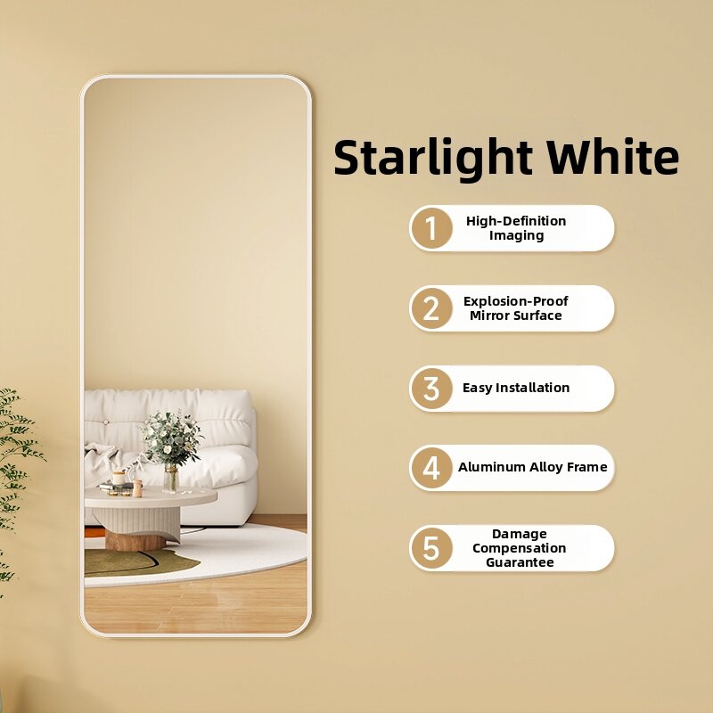 Self-Adhesive Hanging Full Length Mirror