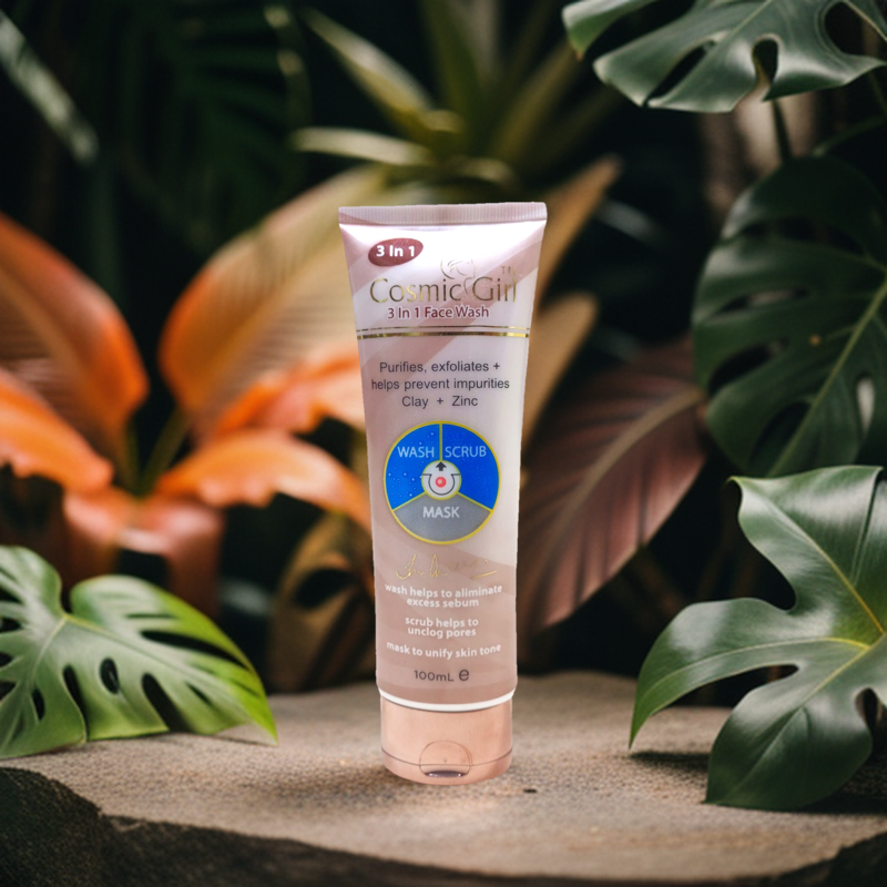 Cosmic Girl 3in1 Wash Scrub Mask Face Wash. 