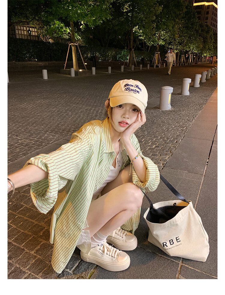 Women's Low Top round Toe Laced Canvas Shoes Thick Bottom Cross Pattern White Sneakers Worn in Dirty Looking Shoes · v11