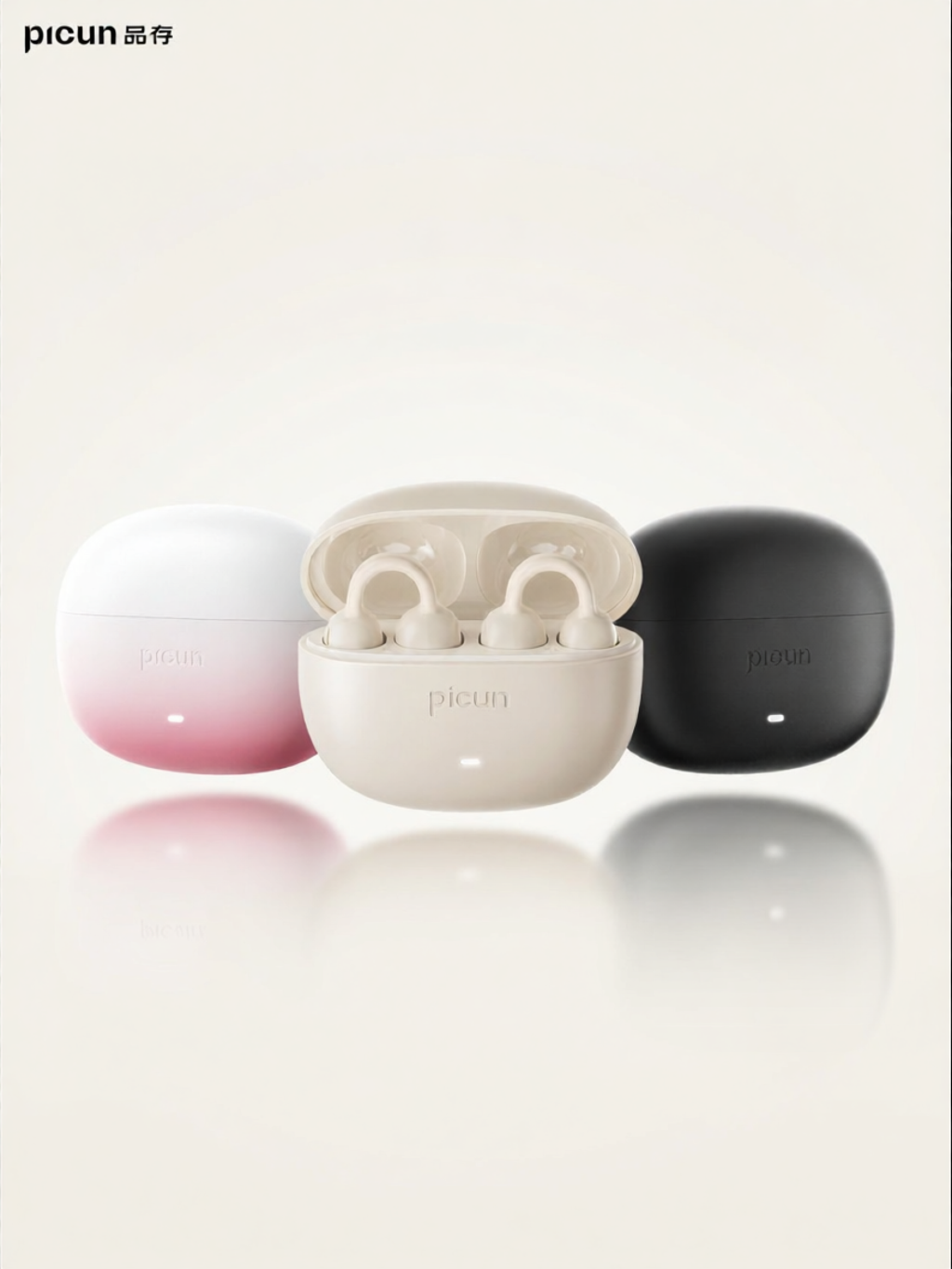 PICUN | Open-Ear Non-Intrusive Bone Conduction Sports Bluetooth Headphones New Arrival for Women