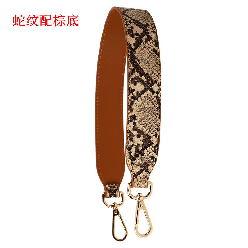 snakeskin bag strap