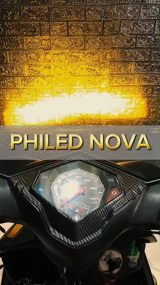 PHILED NOVA MINI DRIVING LIGHT TRI-COLOR HIGH AND LOW BEAM 4 WIRES W/ BALLAST 60W LED LIGHTS UNIVERSAL 2PCS 12V PL-9044