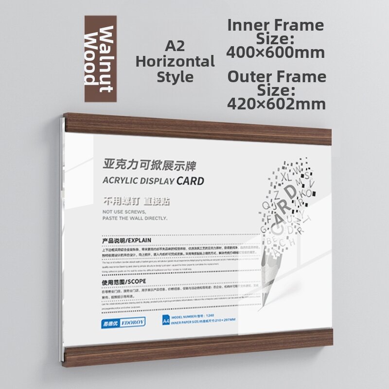YANJINGHOU | Magnetic Adhesive Photo Wall Display Board
