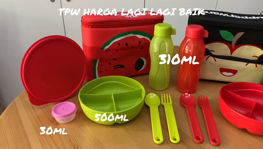 Tupperware Kids Lunch Box, Furniture & Home Living, Kitchenware &  Tableware, Food Organisation & Storage on Carousell