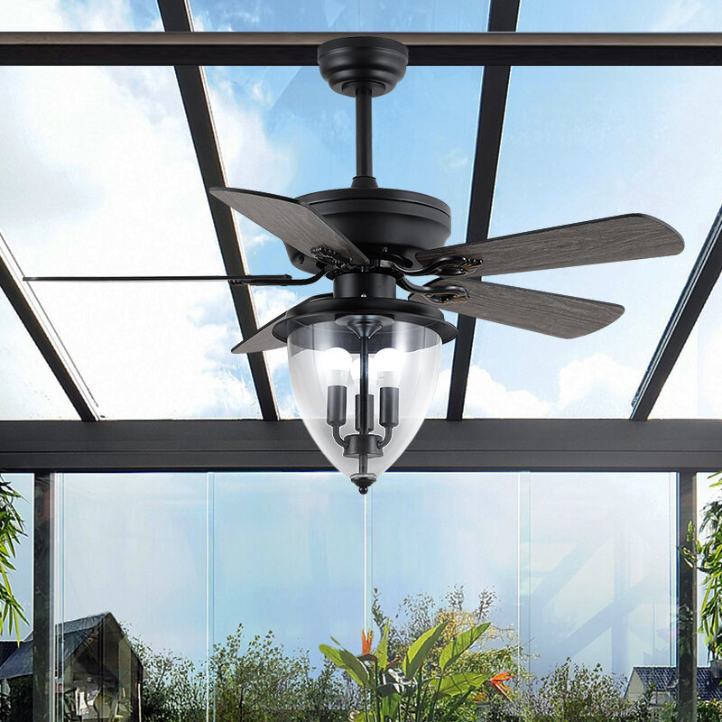 hunter 48 inch ceiling fan with light and remote