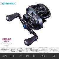 SHIMANO | SLX BFS Saltwater and Freshwater Casting Fishing Reel for Long Throws and Lightweight Bait