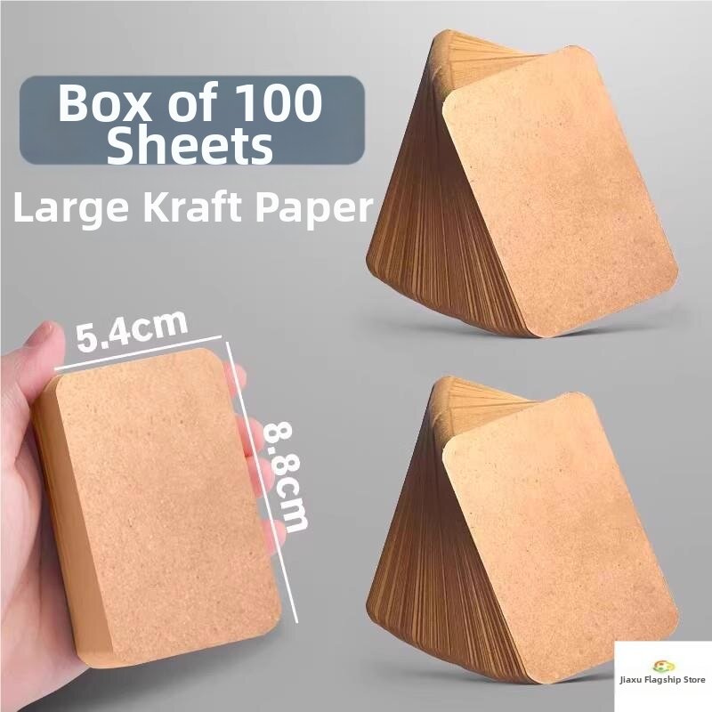 Multipurpose Study Flashcards Hard Card Paper