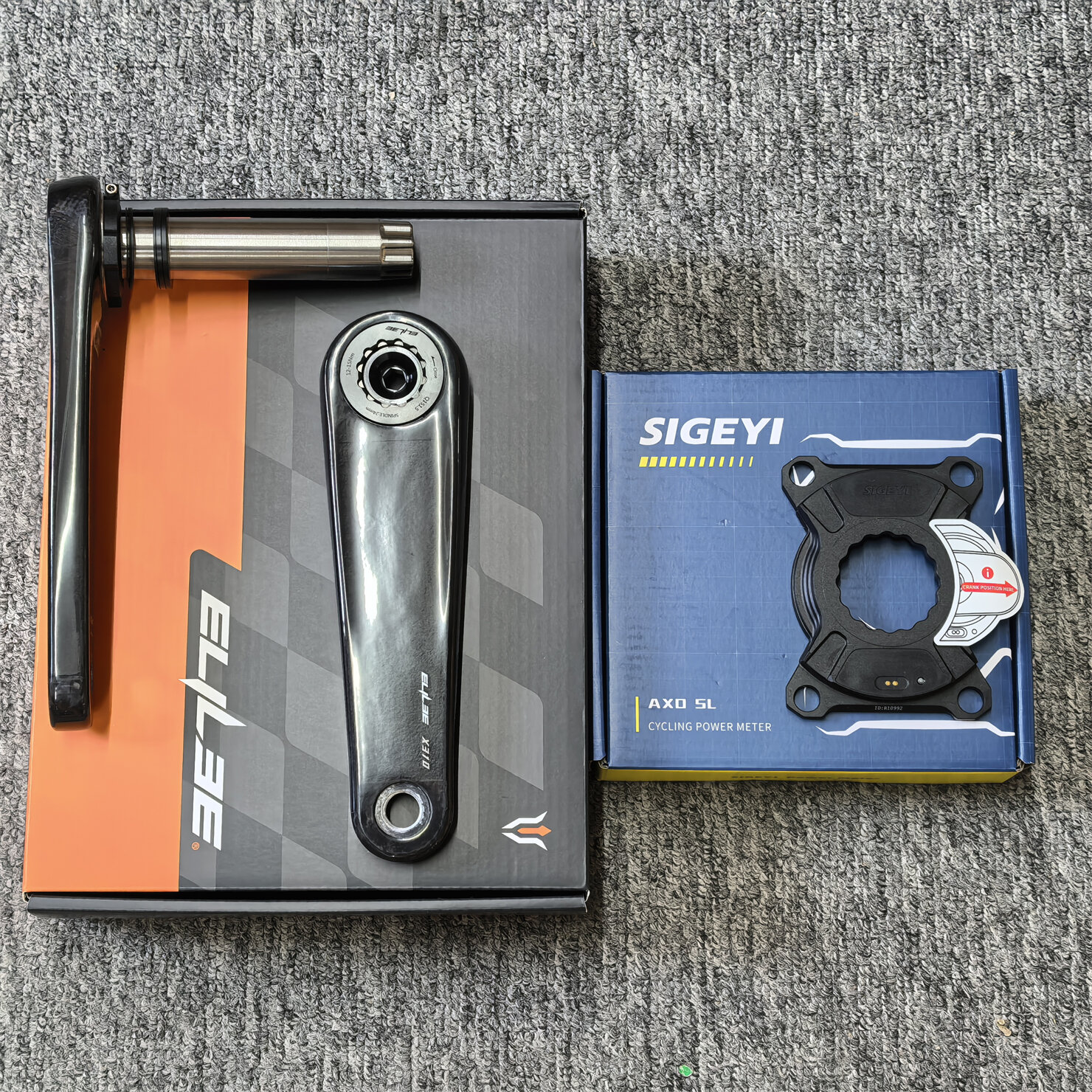 ELILEE XXE X310 Carbon Fiber Crank Sigeyi AXO SL Power Meter