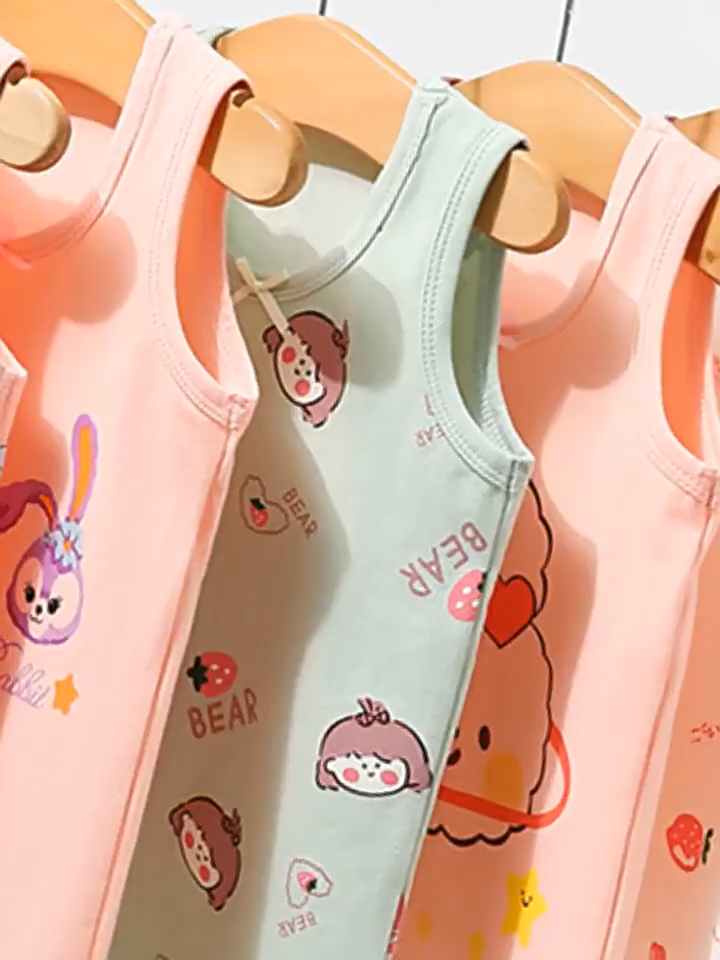 DRBJA009 Singlet Pakaian Dalam Anak Perempuan Kaos Kutang Cewek