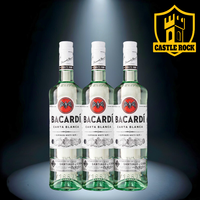 Bacardi Superior White Rum (Carta Blanca) 750ml x 3