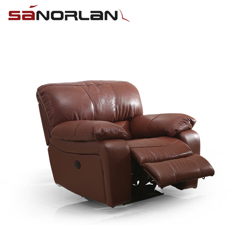 one seater leather recliner