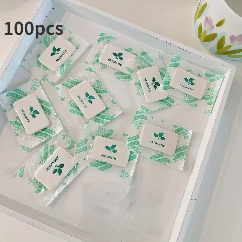 100pcs Jasmine Fragrance Bags - Perfect for Wardrobes Cars and Home Fragrances
