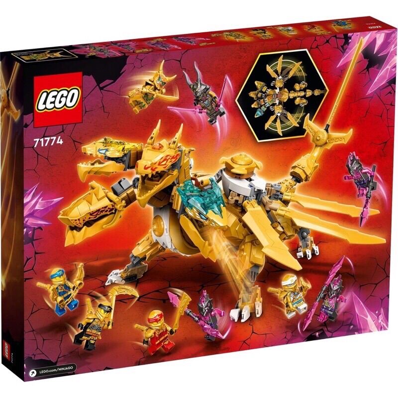 LEGO 71774 Ninjago Lloyd's Golden Ultra Dragon | Lazada Singapore