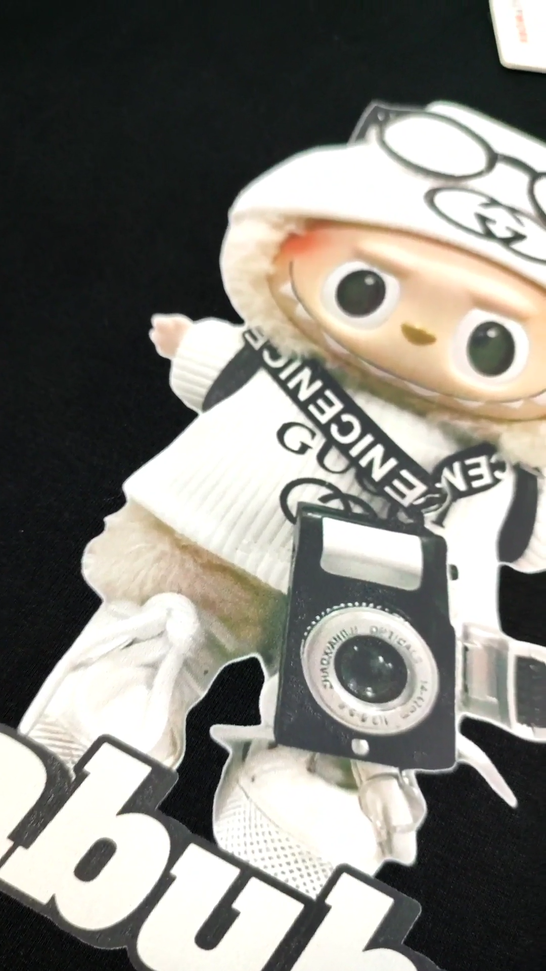 Baju Kaos Anak 3D Unisex Motif Labubu Catton Combat 24s Sablon Dtf Umur 5-12 Tahun