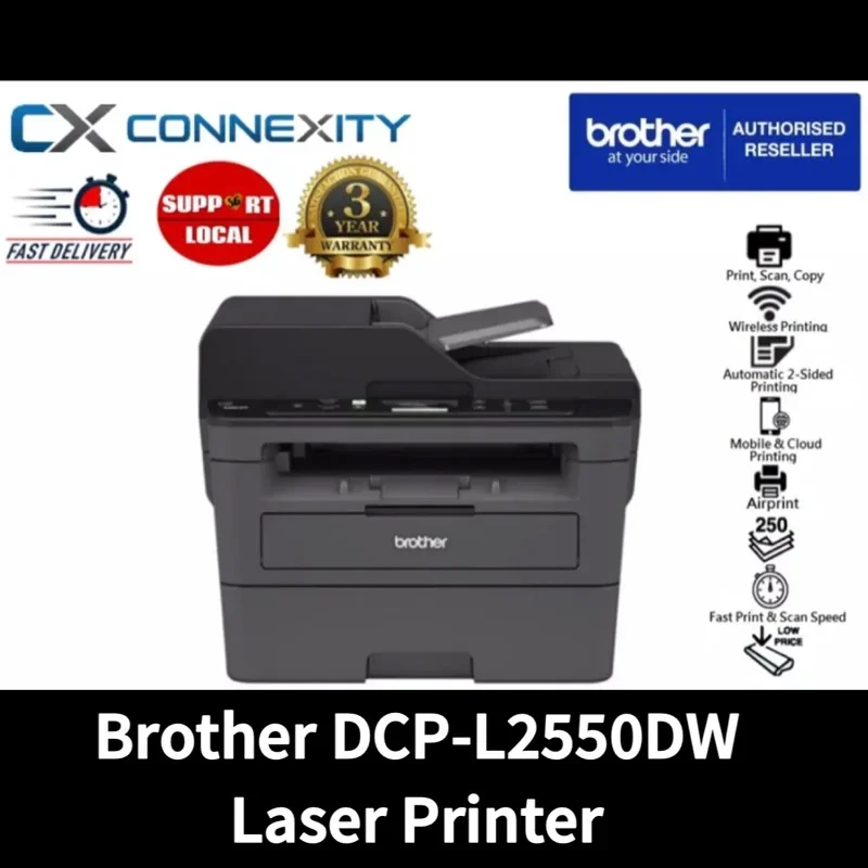 Brother DCP-L2550DW Monochrome Laser Printer l DCP-L2550DW l L2550DW l All-In-One Printer Laser Printer l Printer l 2550dw l 2550 l DCP L2550dw l Brother L2550dw l Brother DCP L2550 l Brother MFC L2550dw l AIO printer l Wifi Laser Printer