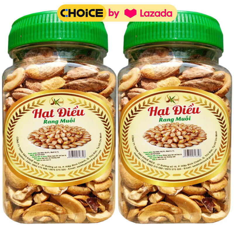 Hạt điều rang muối bể còn vỏ 250g SK FOOD