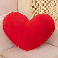 QIAOSHANG | Romantic Red Heart-shaped Wedding & Love Confession Pillow