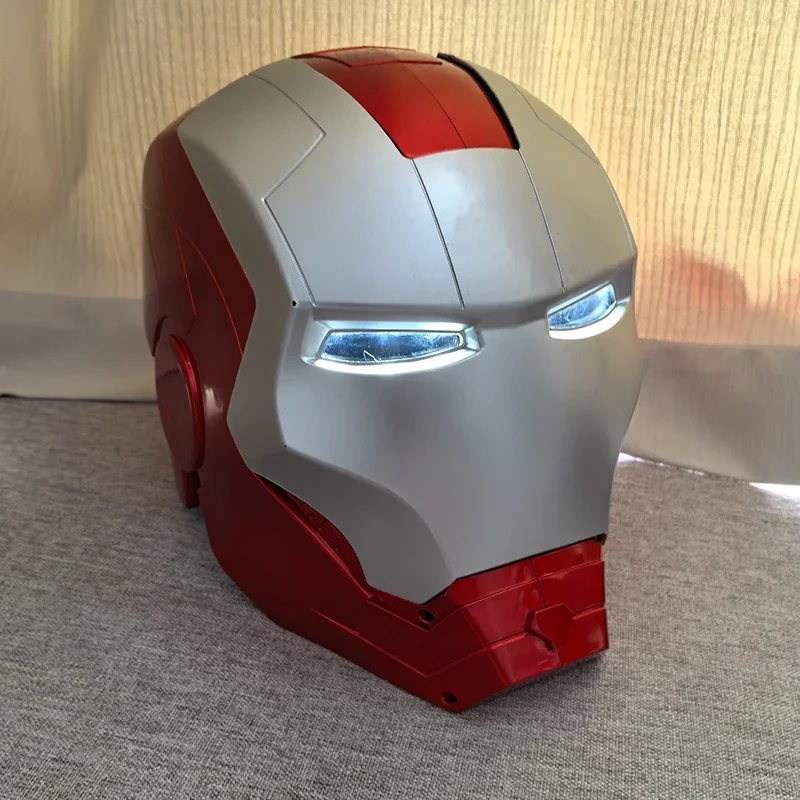 Autoking Ironman 1/1 Mk5 Remote & Voice Control Led Light Helmet Mask -  Marvel Cosplay Gift | Lazada Singapore