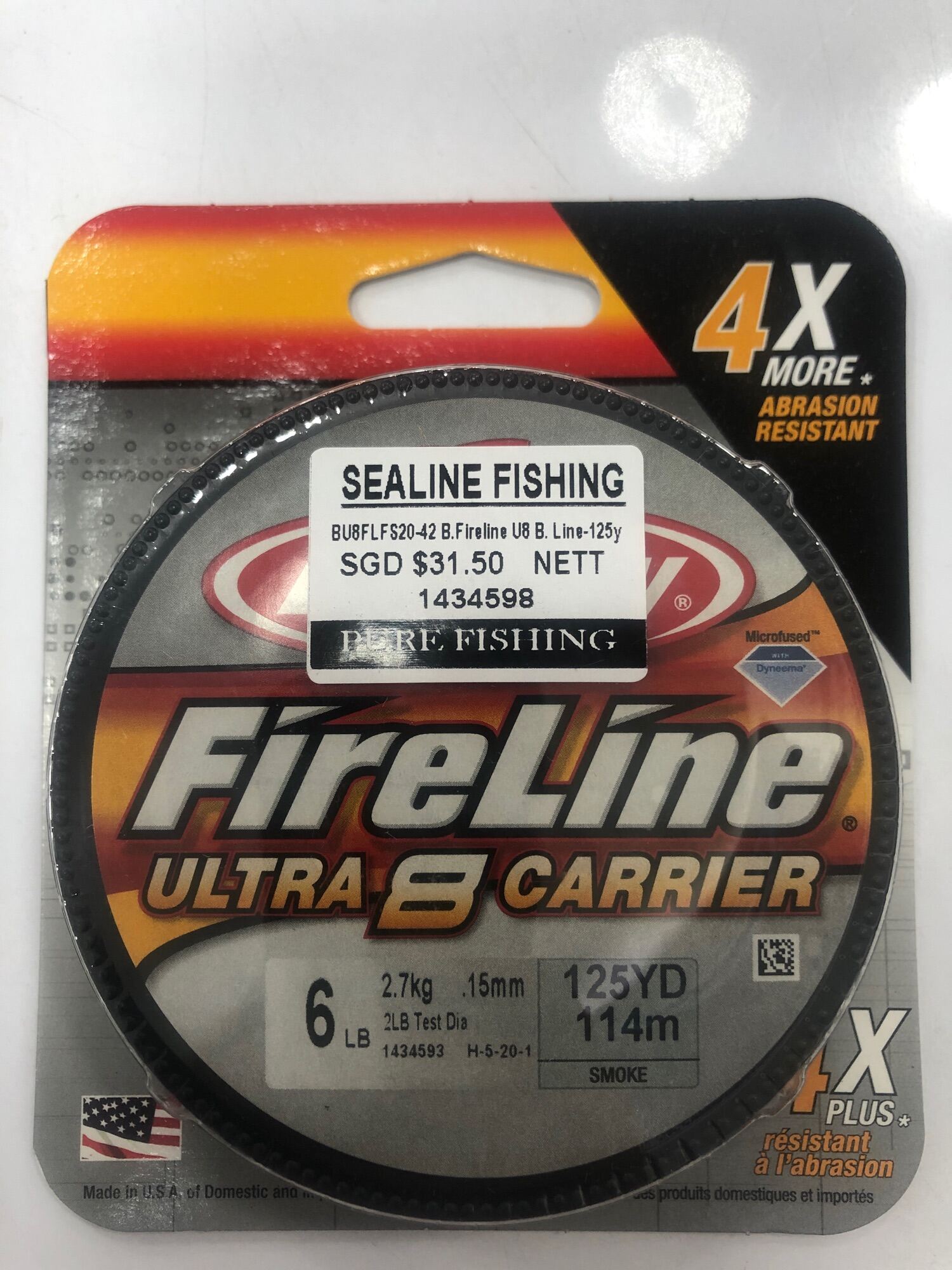 Berkley Fireline Ultra 8 Braid Line