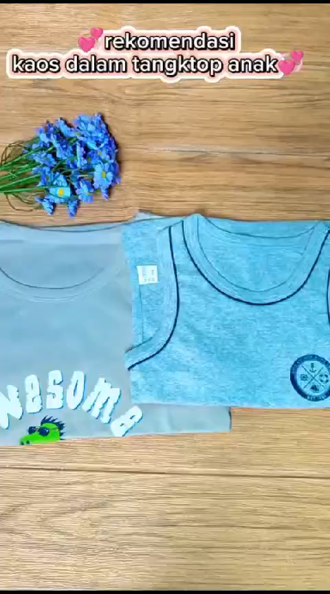 FYBJA012 Singlet Pakaian Dalam Anak Laki Laki Kaos Kutang Cowok