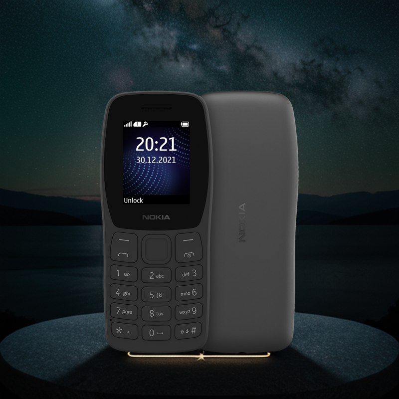 Nokia 105 Dual Sim 4th Edition With Warranty. 