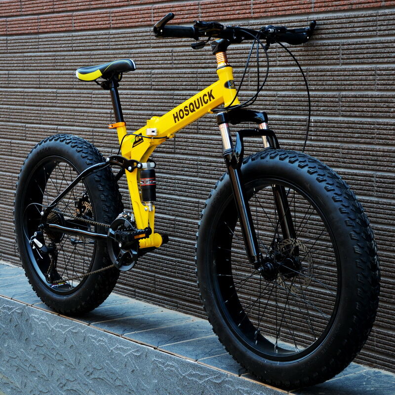 chunky wheel mountain bike