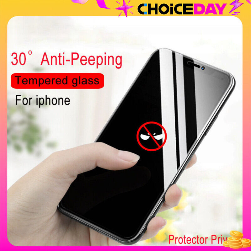 Zeallion  Riêng Tư Đầy Đủ Nắp Kính Cường Lực Chống Nhìn Trộm Cho Iphone X XR XS Max 11 Pro Max Riêng Tư miếng Dán Màn Hình