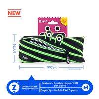 Zipit | Monster Design Transparent Pencil Case Large Capacity