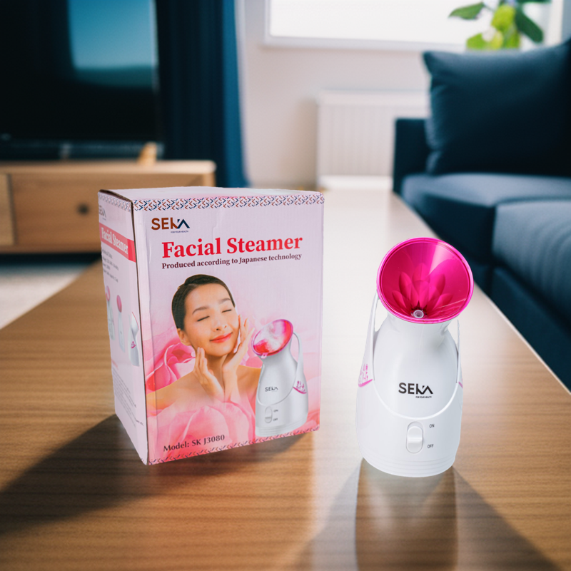 Seka Facial Steamer Produced According To Japanese Technology_Water Tank Capacity 55ml. 