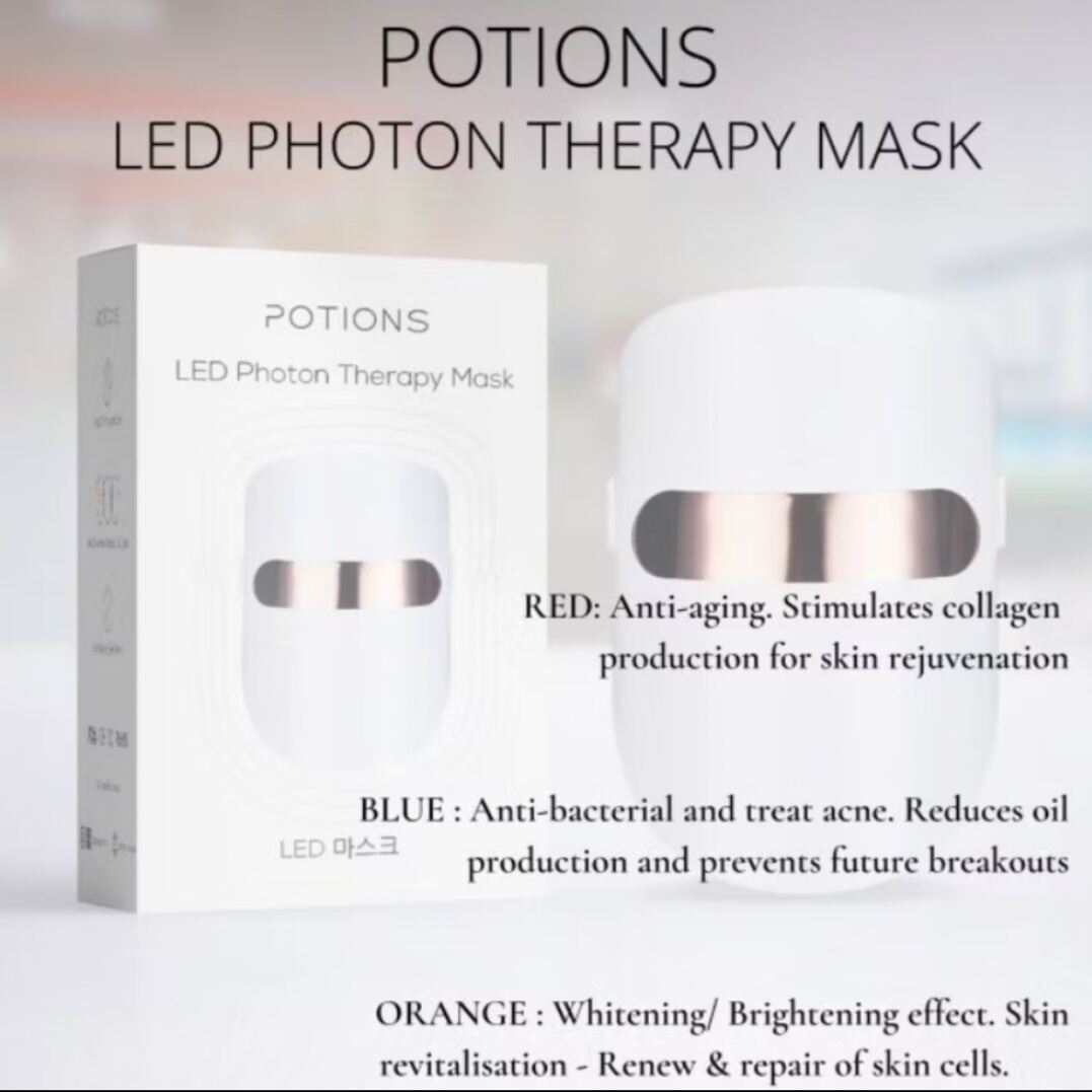 [SG INSTOCK] Allureskin Potions LED Photon Therapy Mask. 