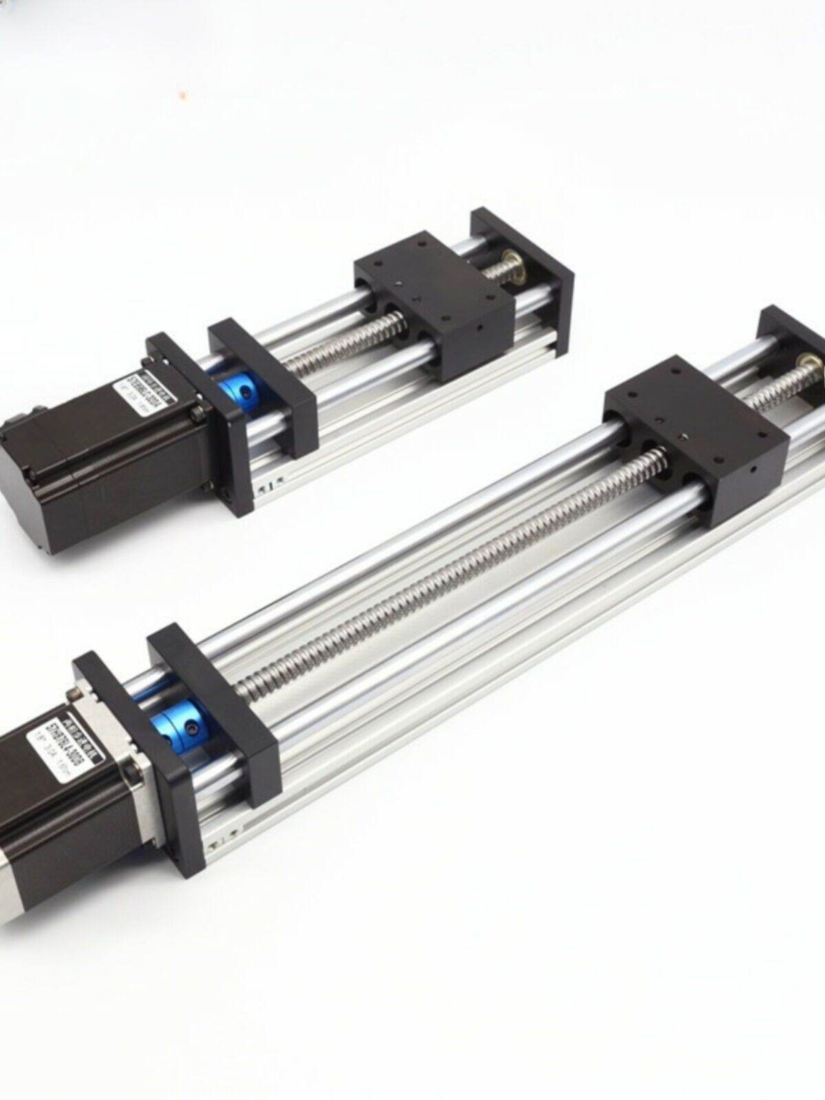 Precision Double Optical Axis Ball Screw Rail Transmission Slide Module ...