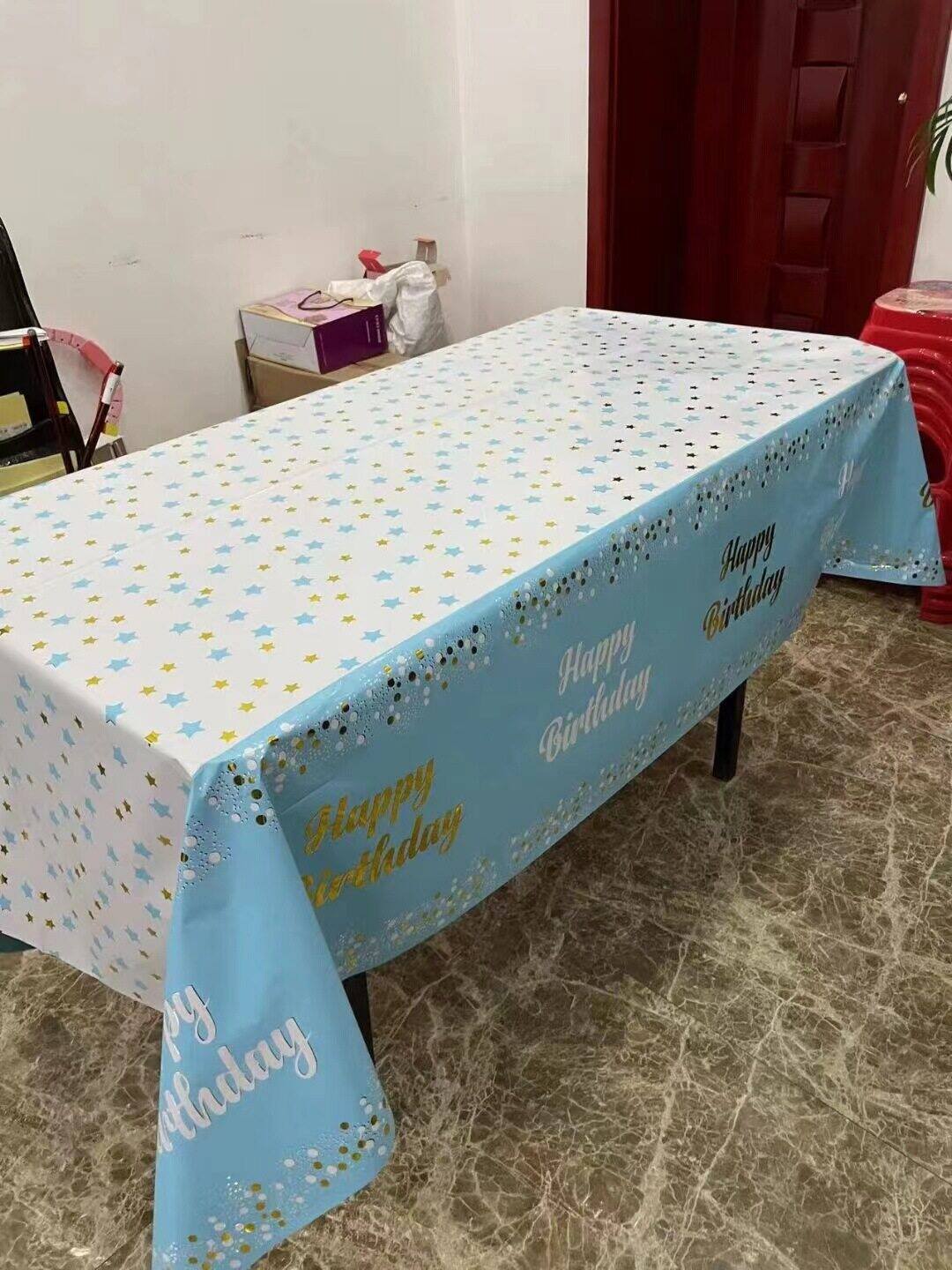 137x183cm Bảng bao gồm dầu và không thấm nước tiệc sinh nhật đảng bụi trang trí Khăn trải bàn
