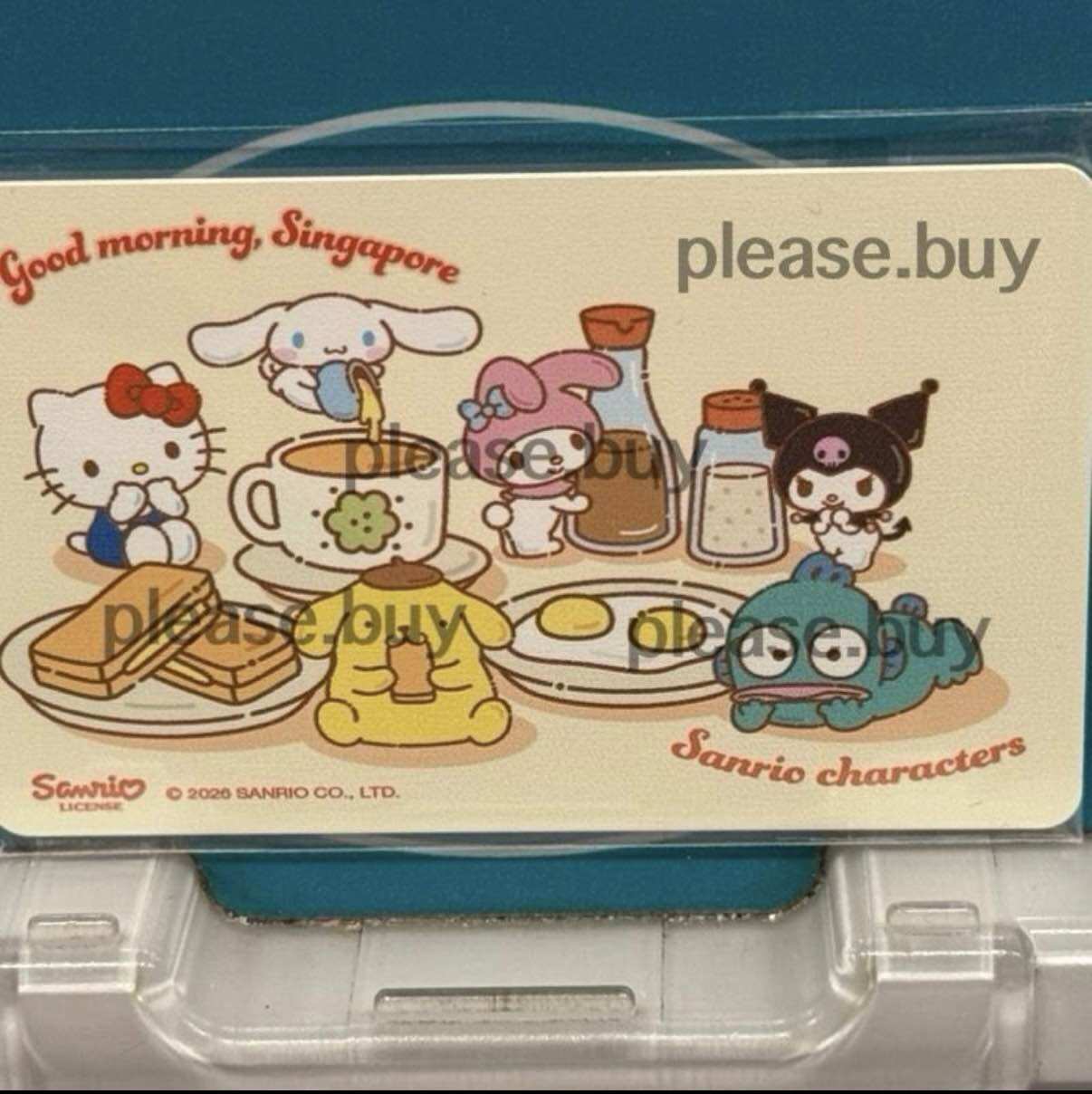 please.buy BN Brand New Kaya Toast EZ Link card