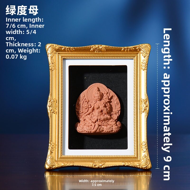ZANGCUN | Tibetan Style Magnetic God of Wealth Frame Magnet