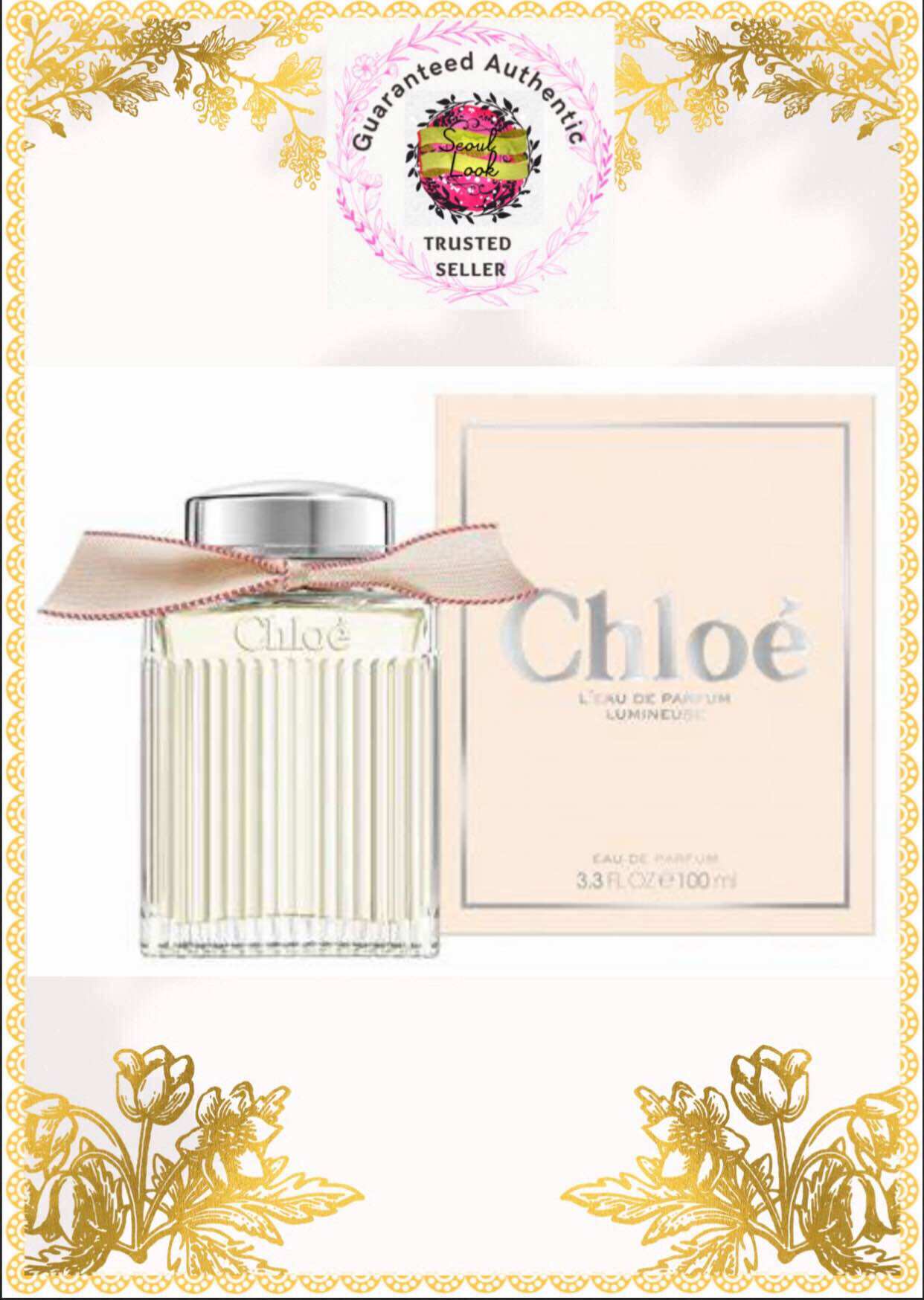 Chloe Lumineuse L'eau De Parfum EDP 100ml for Women (Retail