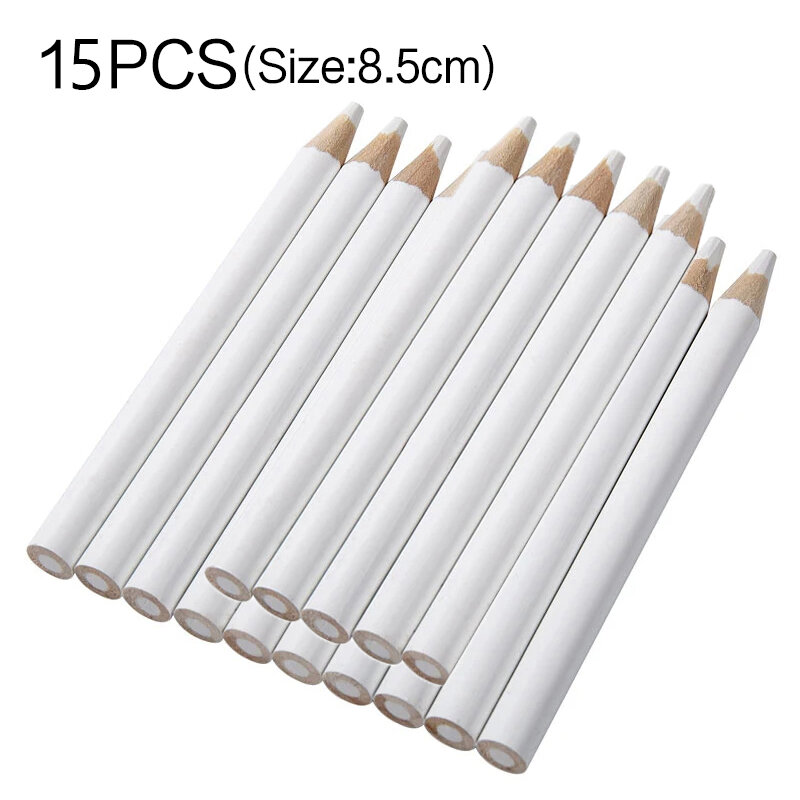 20/5Pcs Rhinestone Picker Dotting Pencil White Wax Pen Crystal Bead Applicator for Nail Art Decoration Stones Picking Tool